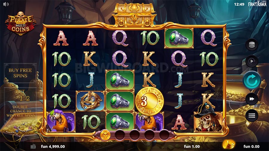 Pirate Multi Coins slot